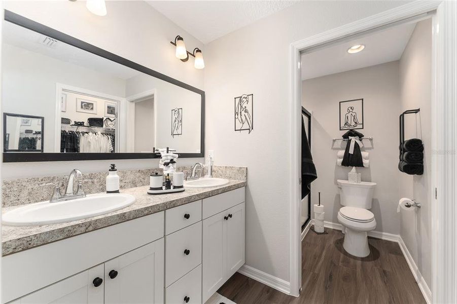 Furnished interior view inside a new home in , The Villages (Image 27). Furnished interior view inside a new home in , The Villages (Image 27).