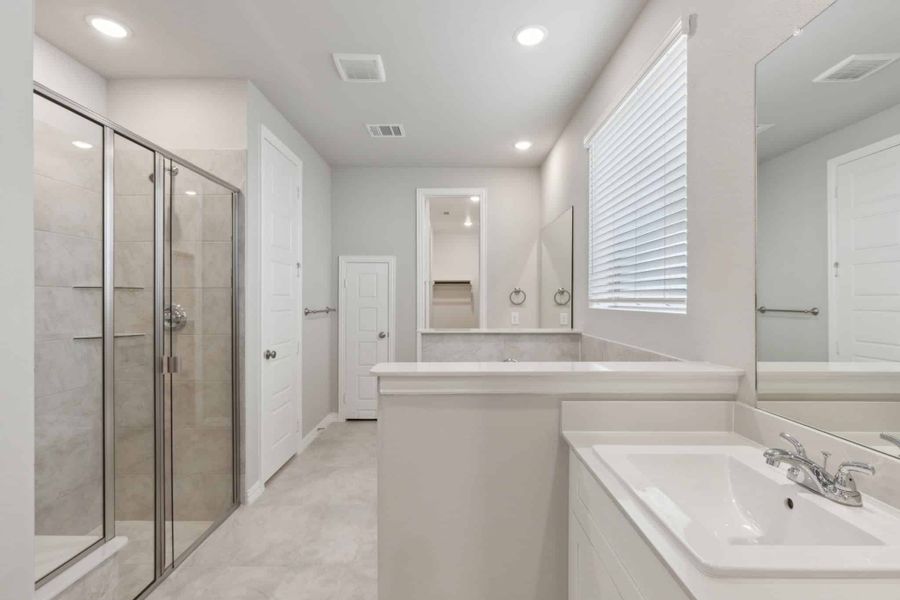 Representative furnished interior of a home built from the Boston by Chesmar Homes in Avondale, Fate (Image 5).