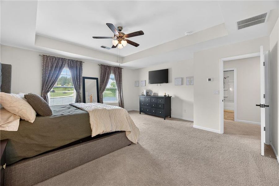 Furnished interior view inside a new home in The Villages at Oakshire, Atlanta (Image 22). Furnished interior view inside a new home in The Villages at Oakshire, Atlanta (Image 22).