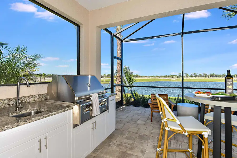 Representative exterior details of a home built from the Imagination 2 by Neal Communities in Grand Park, Sarasota (Image 3).