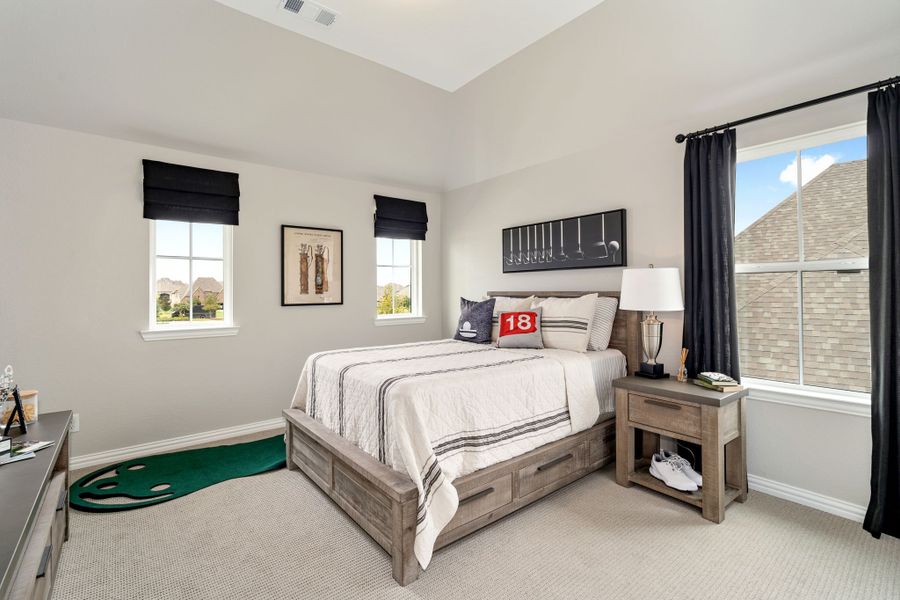 Plan 1639 Bedroom Representative Photo by American Legend Homes