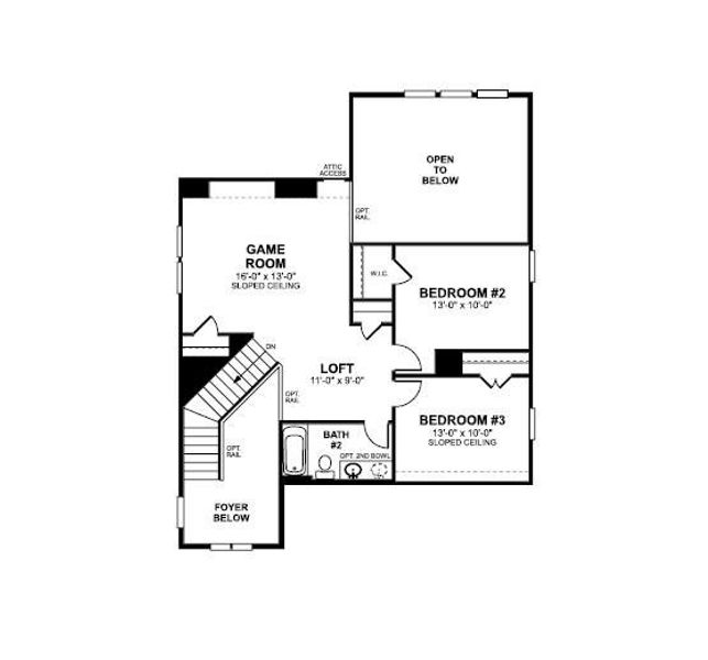 2D floor plan layout of this home in Estancia West, Manchaca, TX (Image 5). 2D floor plan layout of this home in Estancia West, Manchaca, TX (Image 5).