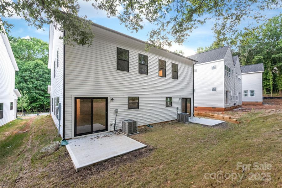 Front exterior of a new home in , Charlotte, NC, highlighting curb appeal (Image 24). Front exterior of a new home in , Charlotte, NC, highlighting curb appeal (Image 24).