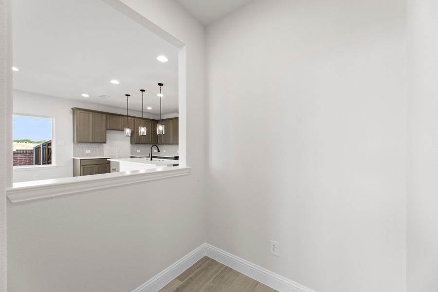 Representative unfurnished interior of a home built from the Honor by Rockwell Homes in Creekside, Royse City (Image 58).