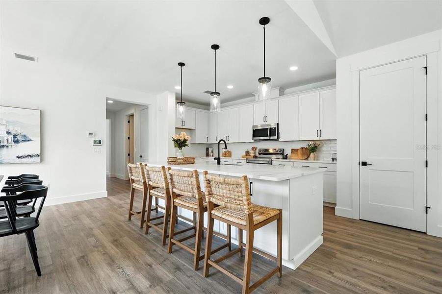 Furnished interior view inside a new home in Palm Coast Homes, Palm Coast (Image 17).