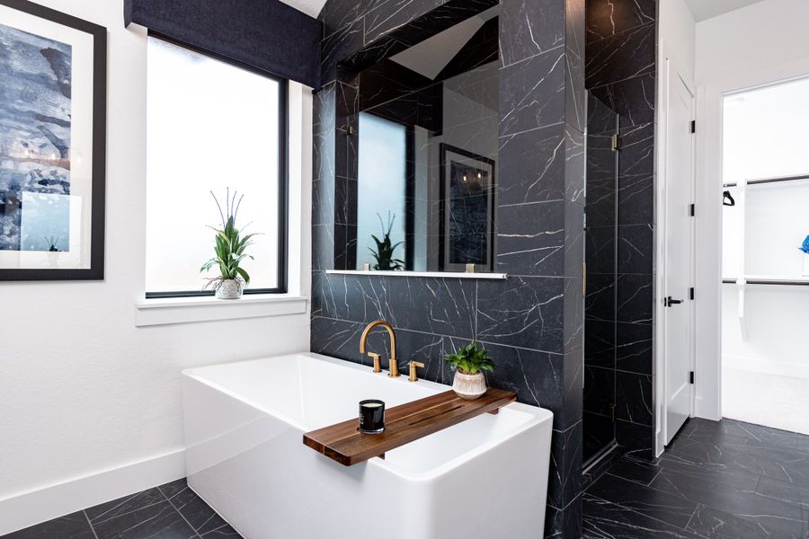 Representative furnished interior of a home built from the Summerfield by Beazer Homes in Copia Pines, Montgomery (Image 12).