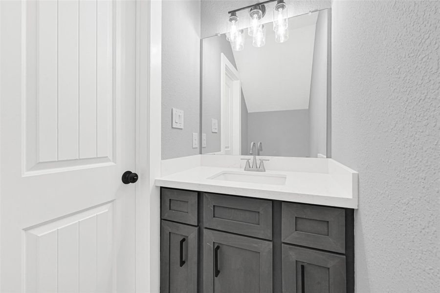 Half bath downstairs