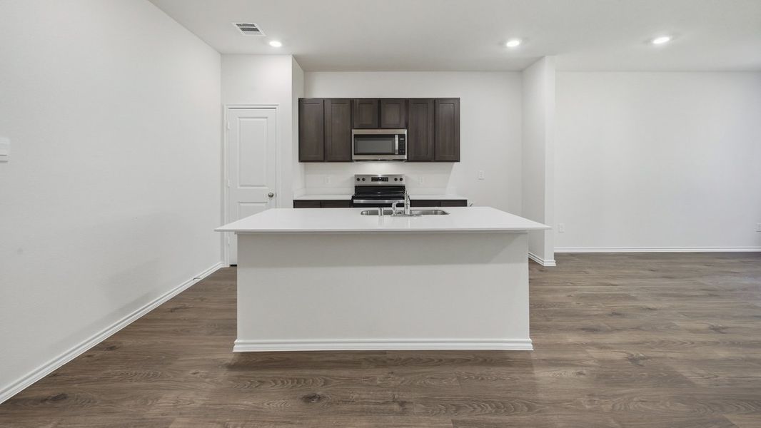 Furnished interior view inside a new home in Arbor Trails South, Princeton (Image 3).