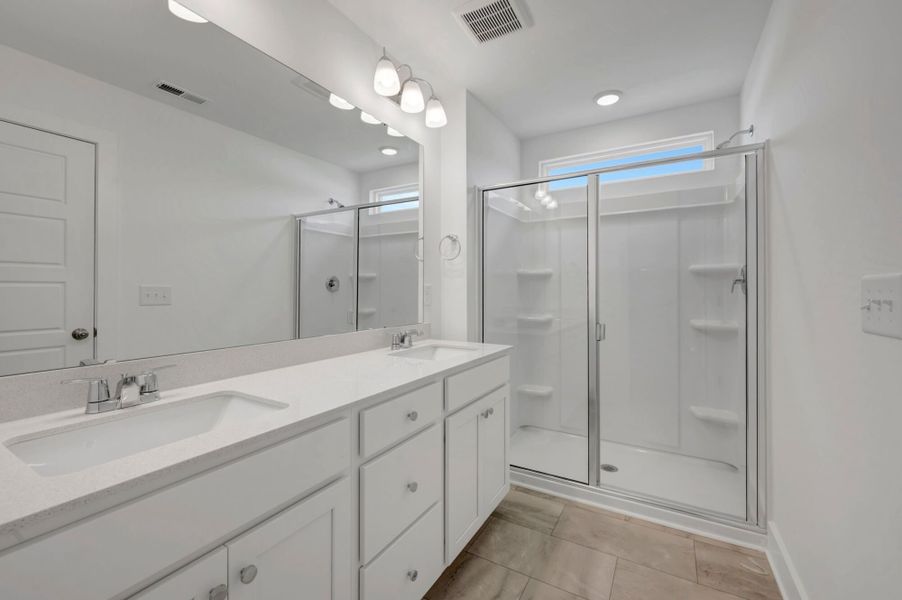 Furnished interior view inside a new home in Vaughan Farms, Angier (Image 8).