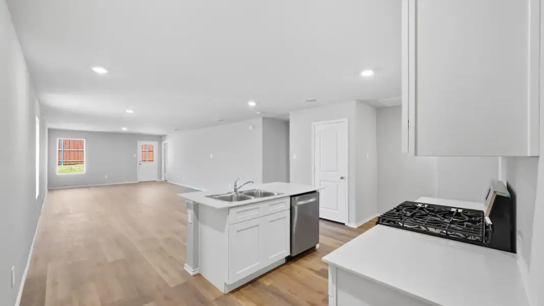 Furnished interior view inside a new home in The Canyons, Keene (Image 10).