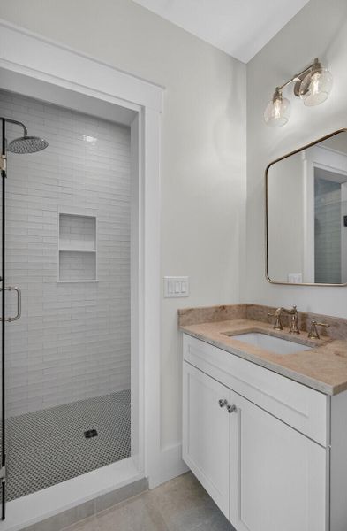 Furnished interior view inside a new home in , Johns Island (Image 46).