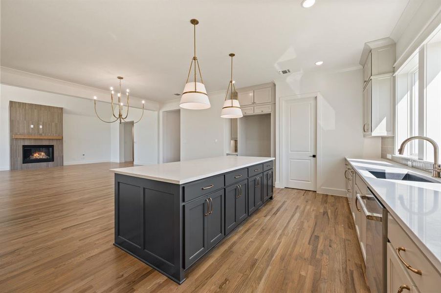 Furnished interior view inside a new home in NorthGlen, Haslet (Image 8). Furnished interior view inside a new home in NorthGlen, Haslet (Image 8).