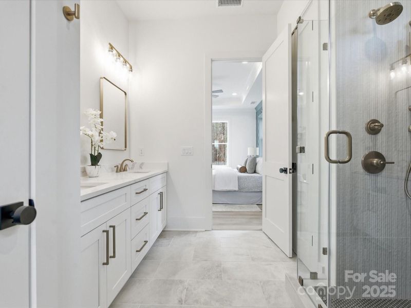 Furnished interior view inside a new home in , Mooresville (Image 17).