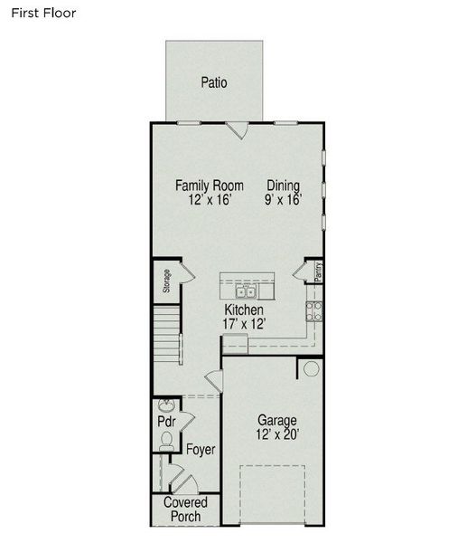 *First floor.*