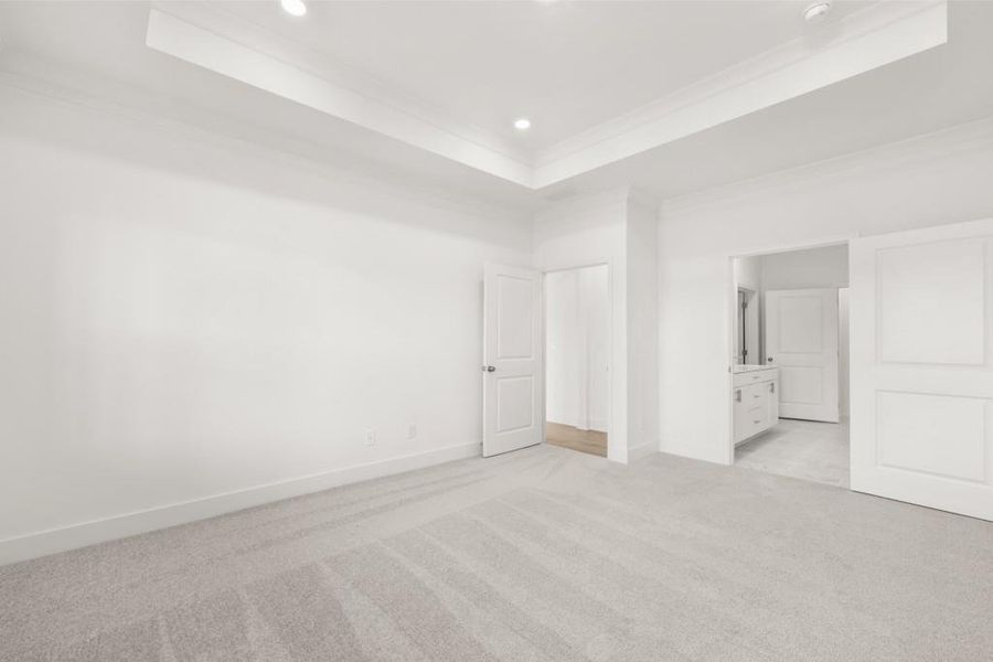 Spacious, unfurnished interior of a new home in The Court at Gainesville Township, Gainesville (Image 15).