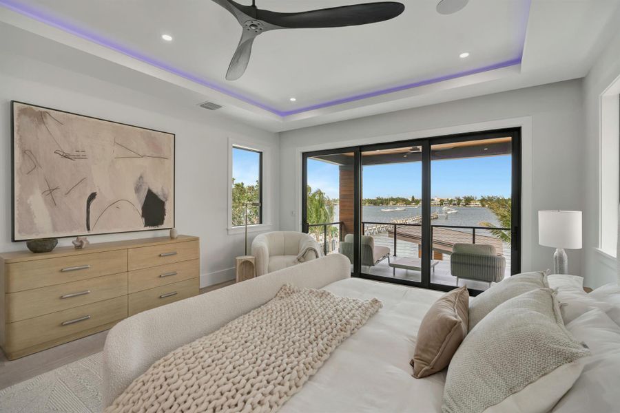 Furnished interior view inside a new home in , Lantana (Image 8).