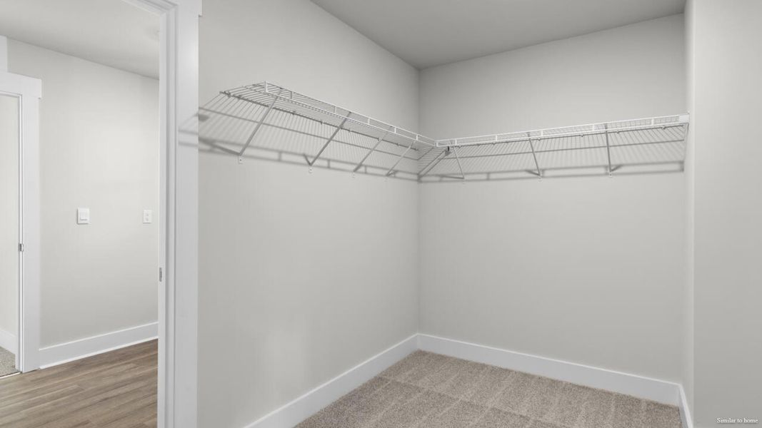 Spacious, unfurnished interior of a new home in The Haven at Indigo Preserve, Leland (Image 44).