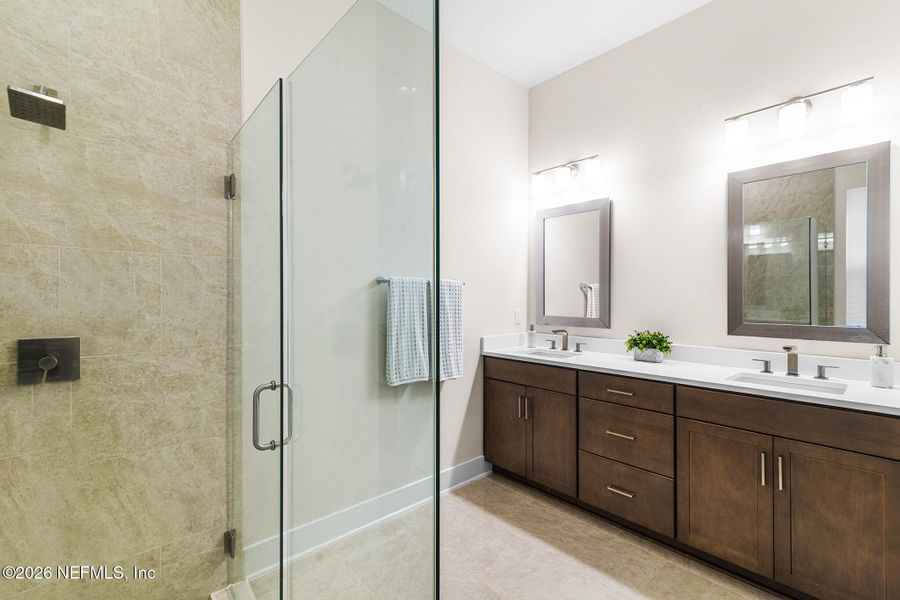 Furnished interior view inside a new home in , Jacksonville (Image 34).