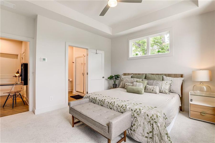 Furnished interior view inside a new home in , Atlanta (Image 5).