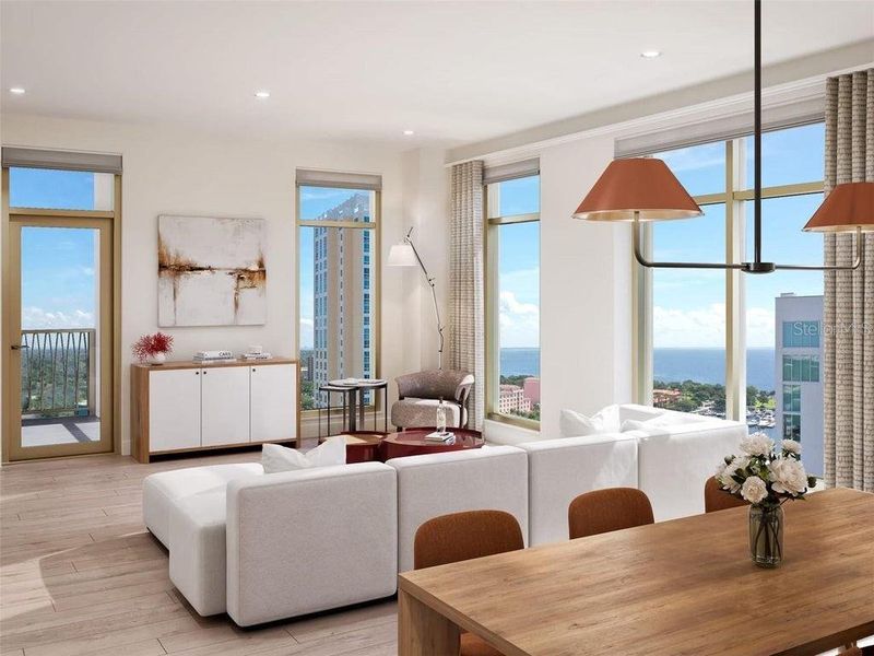 Furnished interior view inside a new home in , St. Petersburg (Image 12). Furnished interior view inside a new home in , St. Petersburg (Image 12).