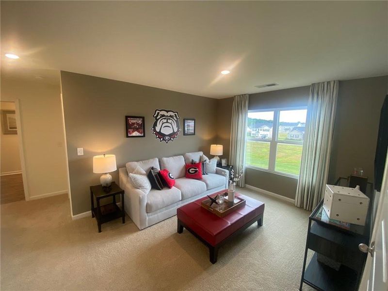Furnished interior view inside a new home in Preserve at Dove Creek, Statham (Image 5). Furnished interior view inside a new home in Preserve at Dove Creek, Statham (Image 5).