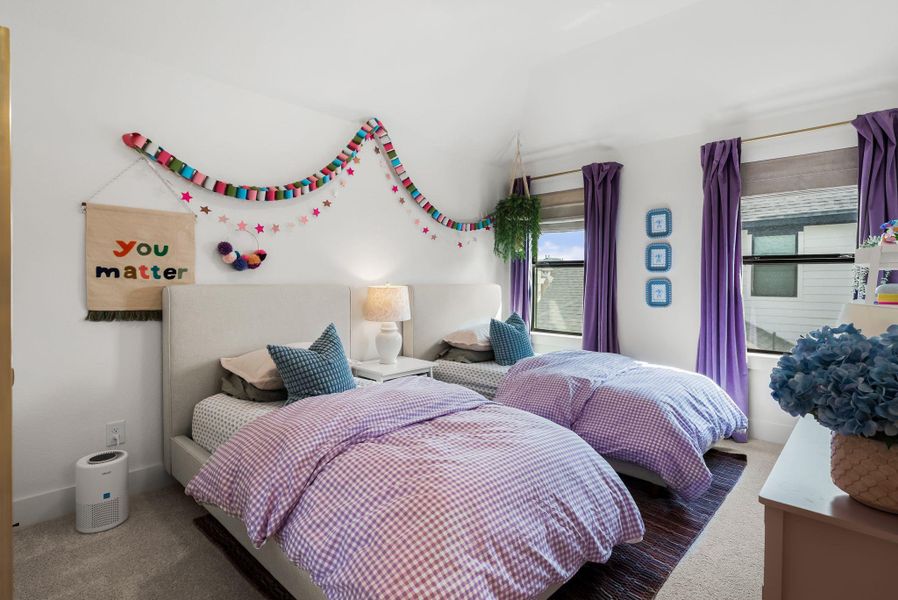 Furnished interior view inside a new home in Santa Rita Ranch, Liberty Hill (Image 36).