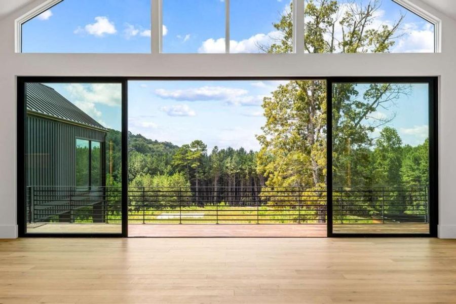 Exterior details and patio area of a home in , Mineral Bluff (Image 27).