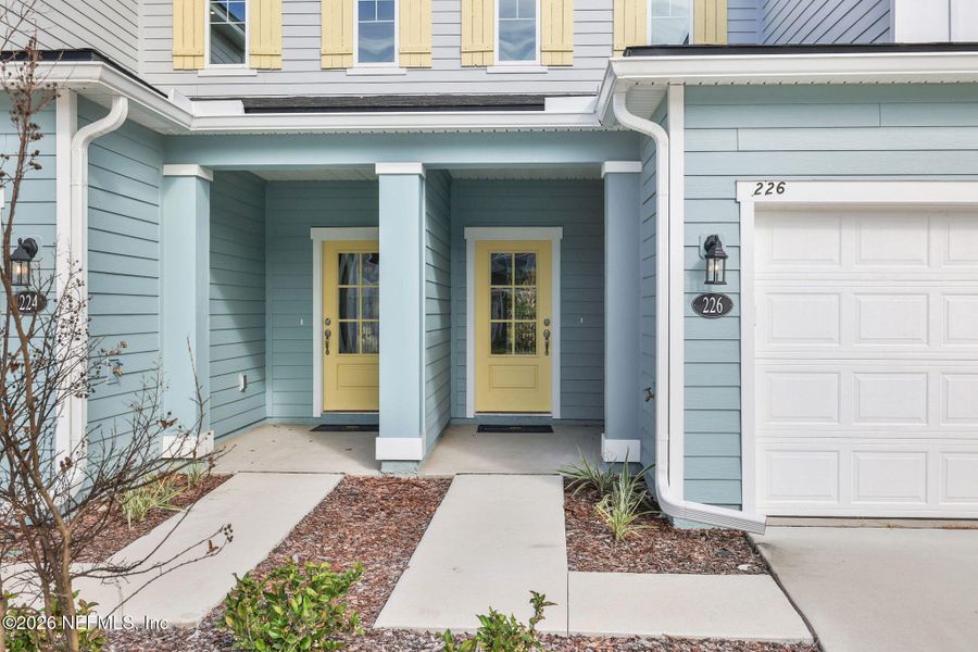 Exterior details and patio area of a home in The Hammock at Palm Harbor, Palm Coast (Image 22).