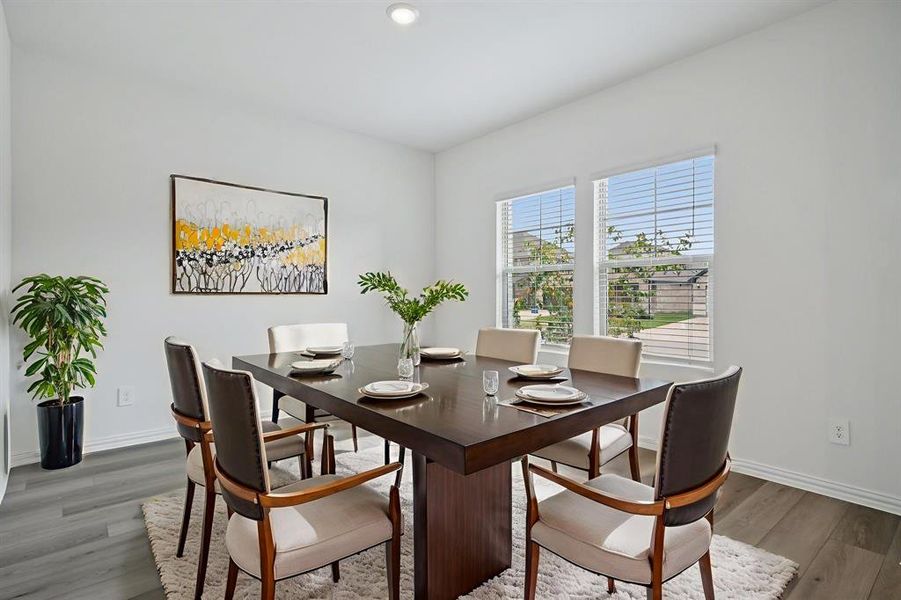 Photo is not of the actual home, but is an inspirational photo of builder’s model home and may depict options, furnishings, and/or decorator features that are not included.