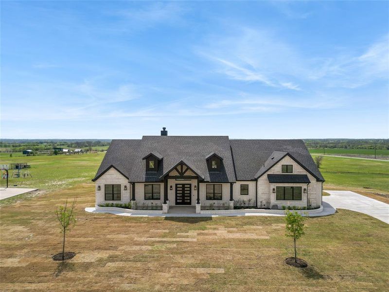 Front exterior of a new home in , Sherman, TX, highlighting curb appeal (Image 1). Front exterior of a new home in , Sherman, TX, highlighting curb appeal (Image 1).