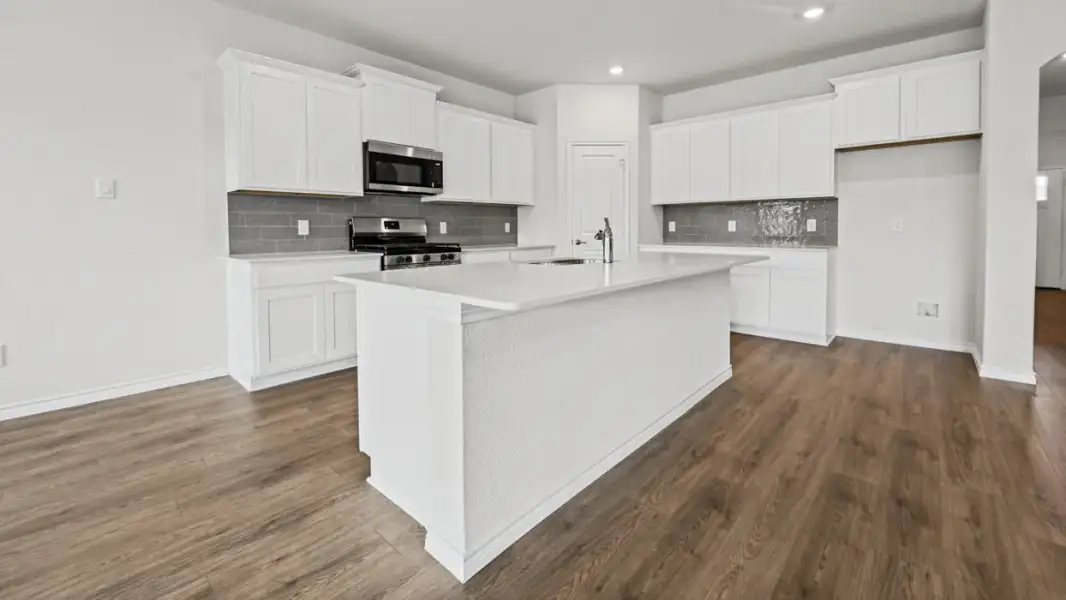 Furnished interior view inside a new home in Silverado, Aubrey (Image 3).