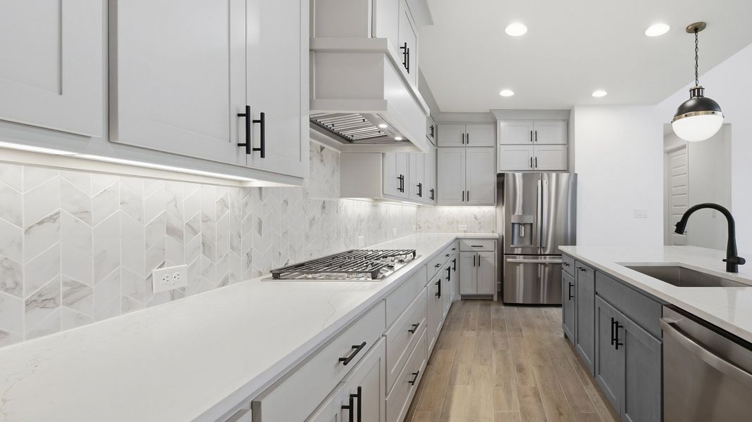 Furnished interior view inside a new home in Landmark, Denton (Image 12).