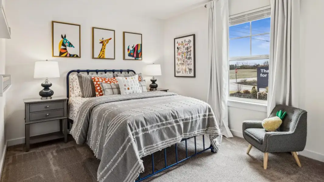 Furnished interior view inside a new home in Creekside Ridge, Dandridge (Image 14).