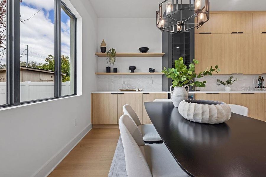 Furnished interior view inside a new home in , Tampa (Image 11). Furnished interior view inside a new home in , Tampa (Image 11).