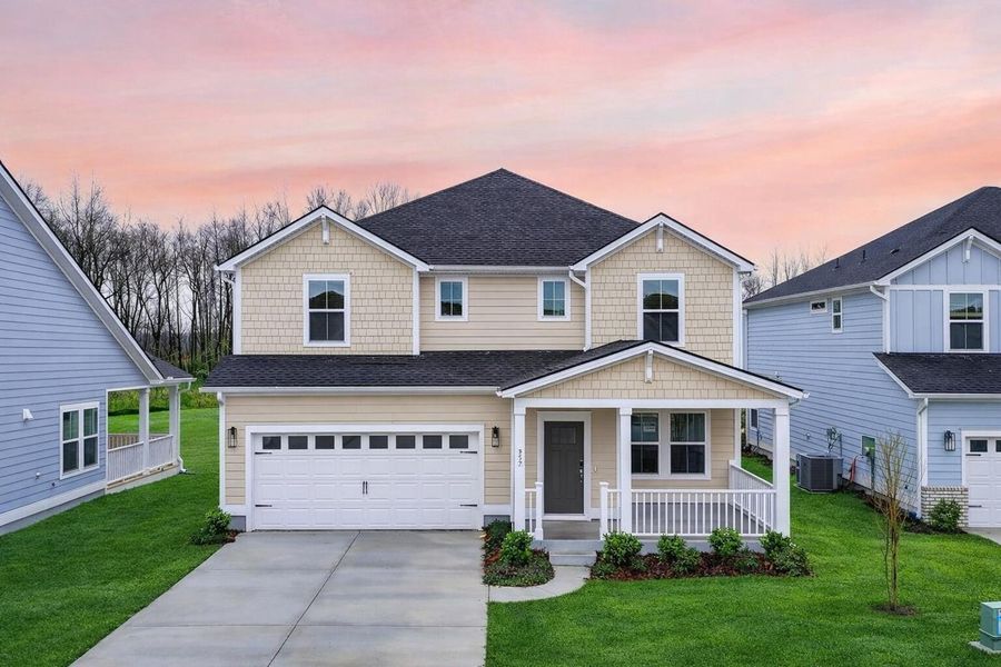 Front exterior of a new home in , Summerville, SC, highlighting curb appeal (Image 1). Front exterior of a new home in , Summerville, SC, highlighting curb appeal (Image 1).