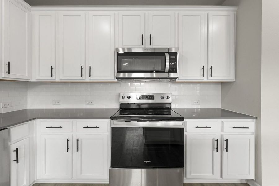 Representative furnished interior of a home built from the Montgomery Colony At Pinehurst by Brohn Homes in Colony at Pinehurst, Pinehurst (Image 7).