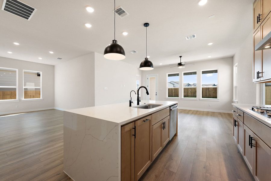 Furnished interior view inside a new home in Park Central, Georgetown (Image 9).