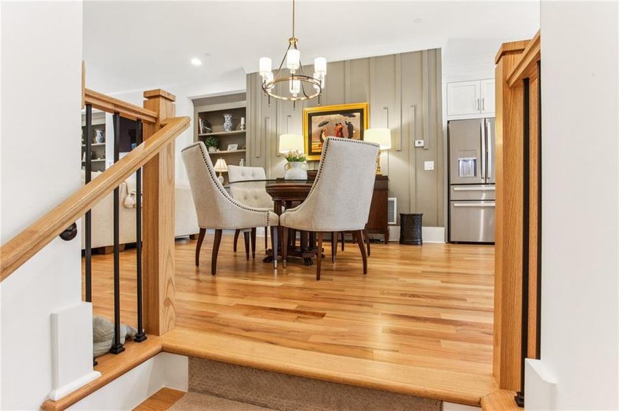 Furnished interior view inside a new home in , Marietta (Image 28).