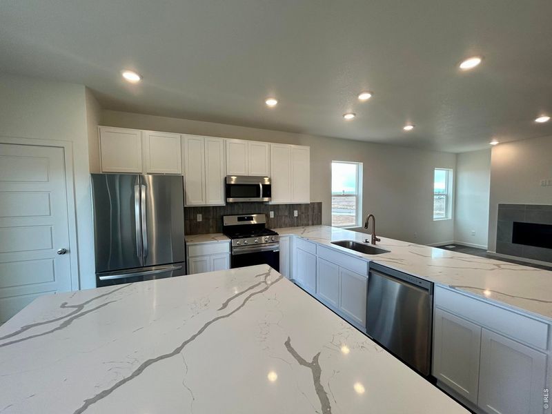 Furnished interior view inside a new home in Hudson Hills, Hudson (Image 7).
