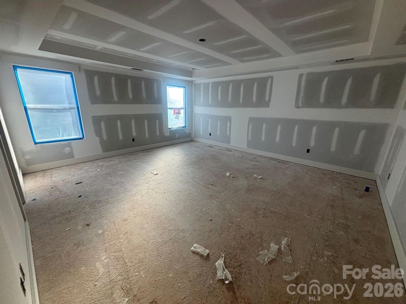 In-progress construction of a new home in Robinson Oaks, Gastonia, NC (Image 18).