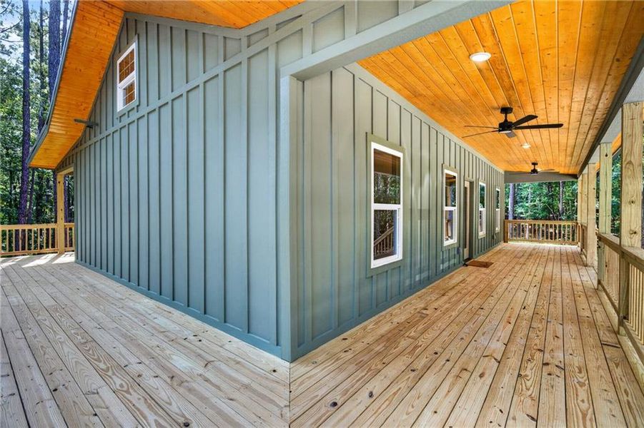 Exterior details and patio area of a home in , Sparta (Image 19).