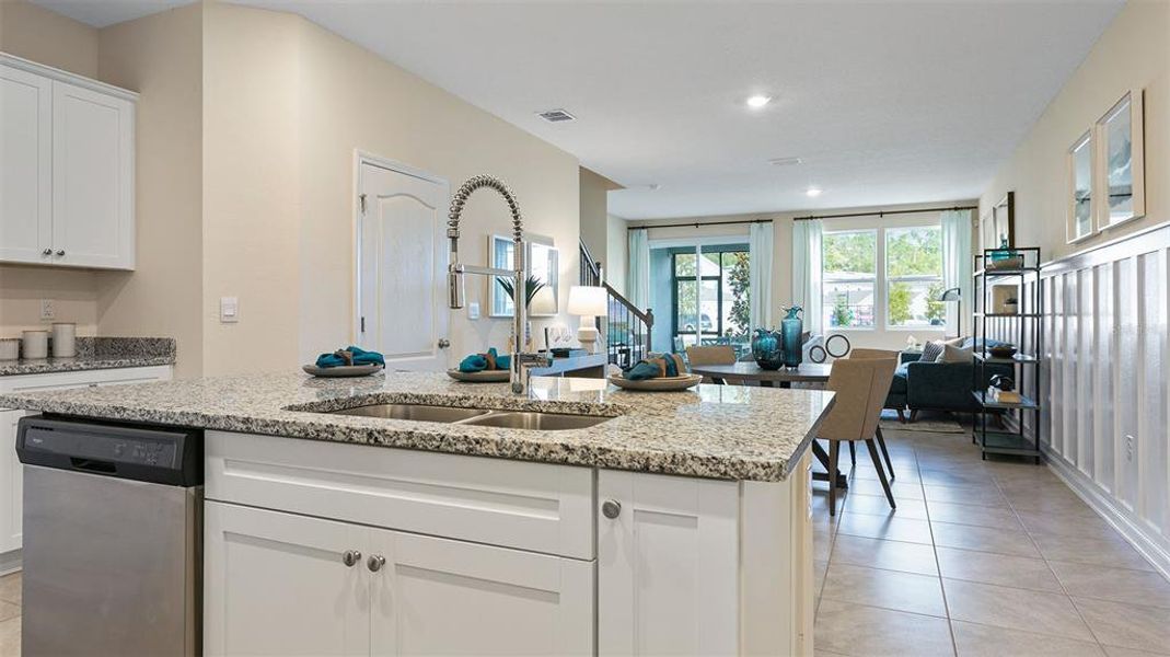 Furnished interior view inside a new home in Bridgewater, St. Augustine (Image 10).