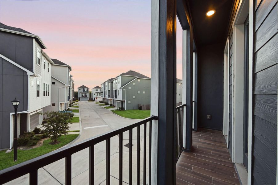 Exterior details and patio area of a home in , Houston (Image 3). Exterior details and patio area of a home in , Houston (Image 3).