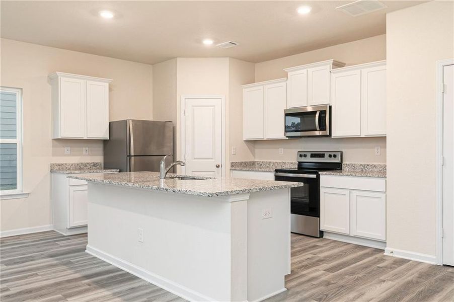 Furnished interior view inside a new home in Lake Preserve at Jackson Trail, Jefferson (Image 9).