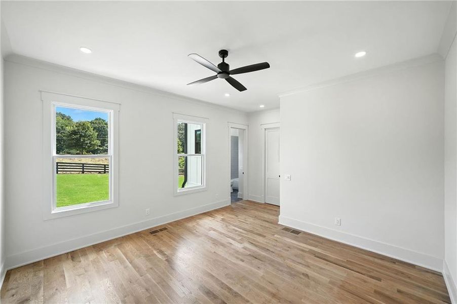 Spacious, unfurnished interior of a new home in , Canton (Image 74).