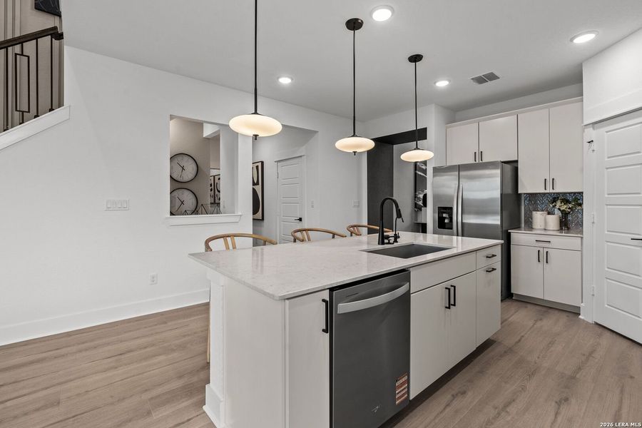 Furnished interior view inside a new home in Bison Ridge, San Antonio (Image 16).