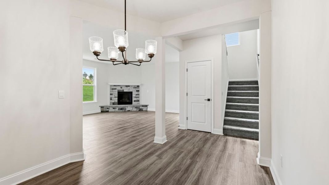 Spacious, unfurnished interior of a new home in Briargate, Fountain Inn (Image 19). Spacious, unfurnished interior of a new home in Briargate, Fountain Inn (Image 19).
