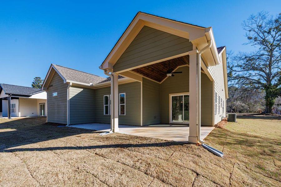 Exterior details and patio area of a home in , Carrollton (Image 4).