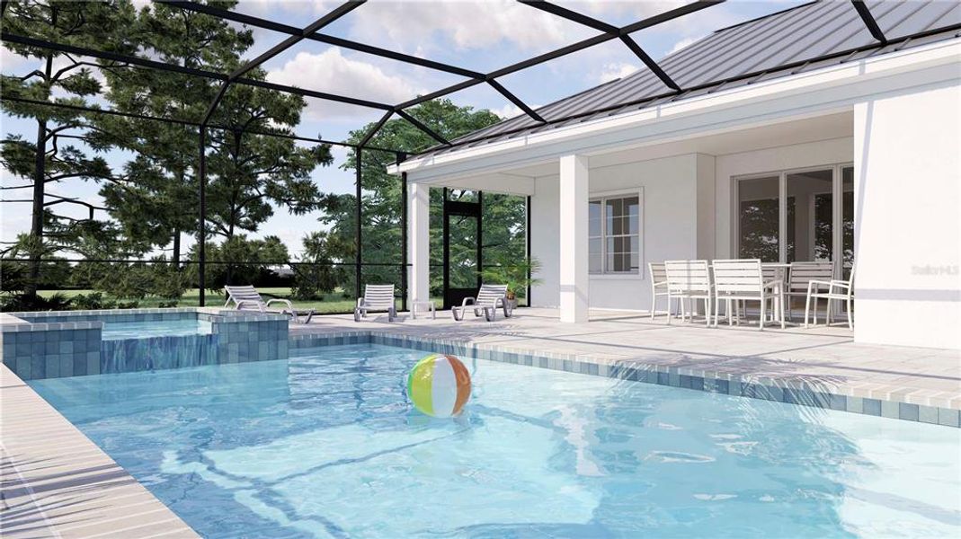 Exterior details and patio area of a home in , Sarasota (Image 4). Exterior details and patio area of a home in , Sarasota (Image 4).