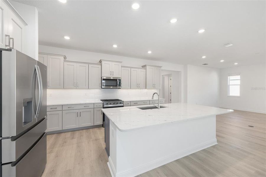 Furnished interior view inside a new home in , Ocala (Image 9).